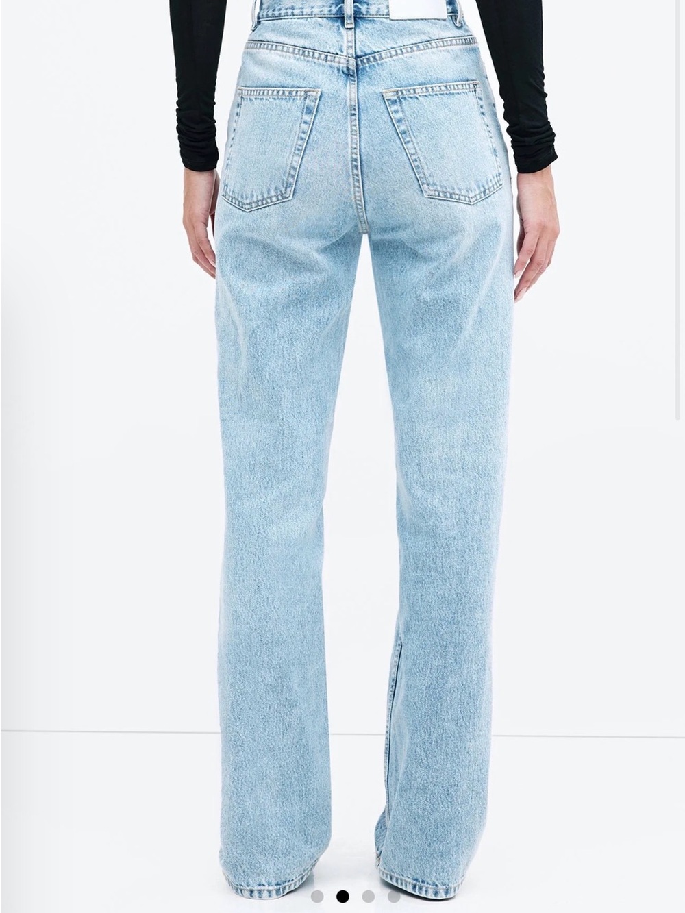 Marcella Francis Vintage Wash High Waisted Relaxed Straight leg jeans  31 Waist - Picture 6 of 6